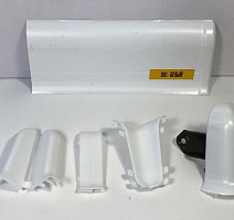 Плинтус Плинтус Ideal Comfort 55mm Белый 001 фото 1 | FLOORDEALER